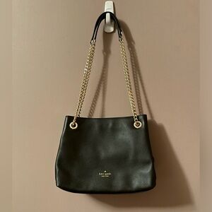 Kate Spade Pebbled Leather Chained Bag
